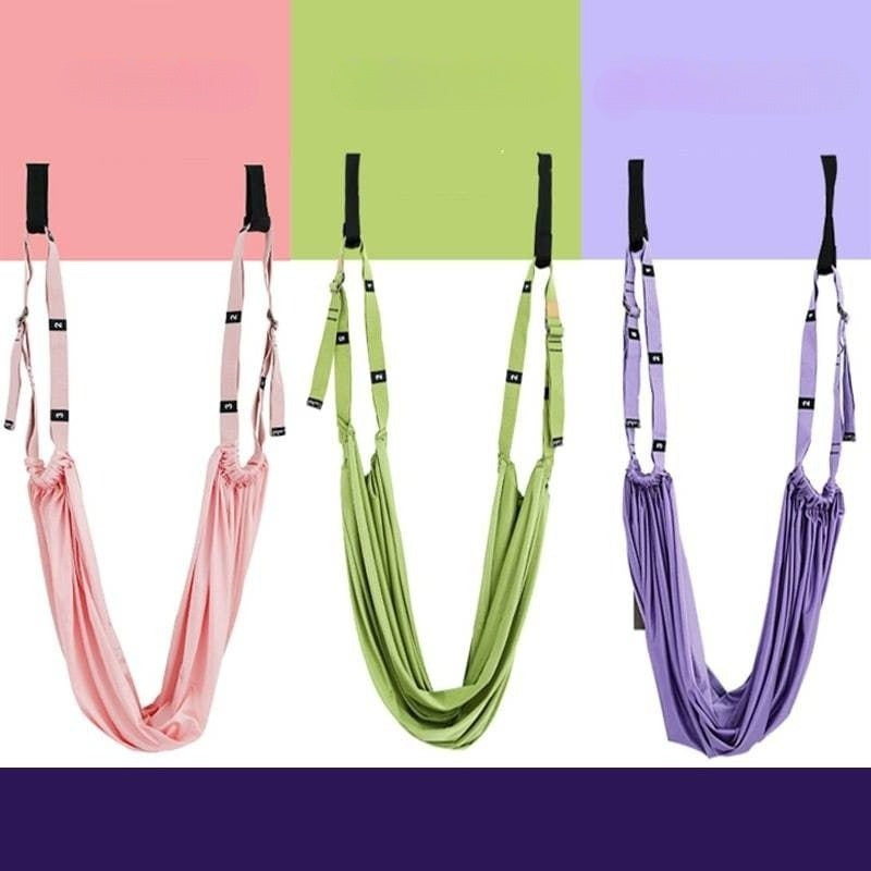 Reguliuojamas joga ir pilates tempimo diržas