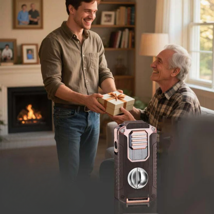 Daugiafunkcis cigaro žiebtuvėlis su pjovikliu