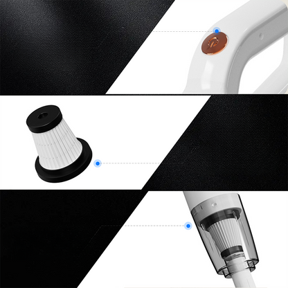 Galingas belaidis 2-in-1 siurblys namams