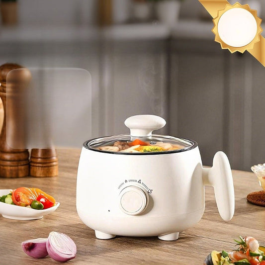 Nešiojamas daugiafunkcis elektrinis puodas su danga