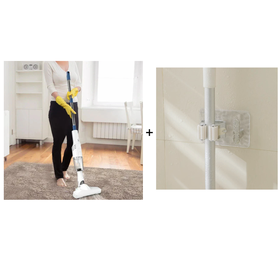 Galingas belaidis 2-in-1 siurblys namams