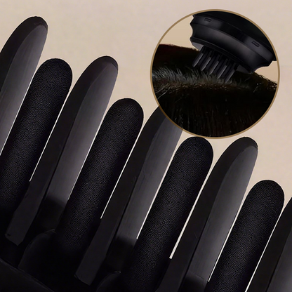 Šukos aplikatorius momentiniam žilų plaukų dažymui